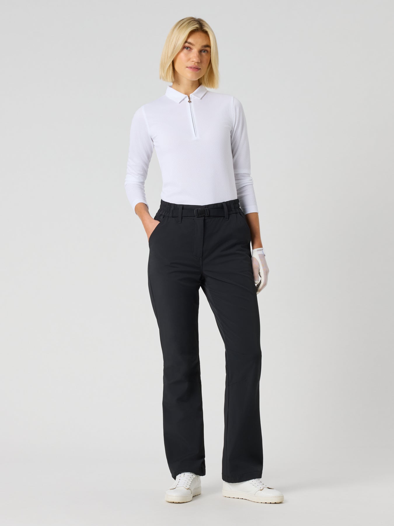 Belted Wind Pants Black – Daily Sports