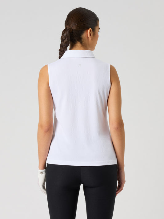 Peoria Sleeveless Top White