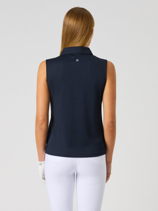 Peoria Sleeveless Top Navy