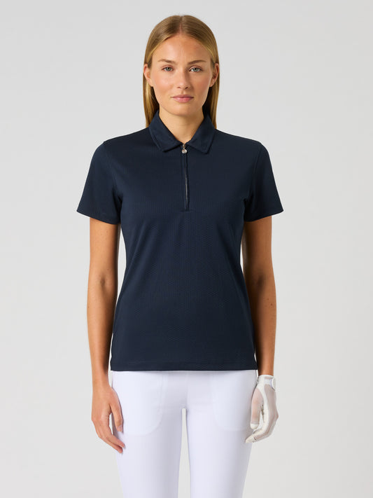 Peoria Short-Sleeved Top Navy