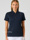 Peoria Short-Sleeved Top Navy