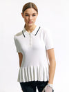 Awara Short-Sleeved Top White