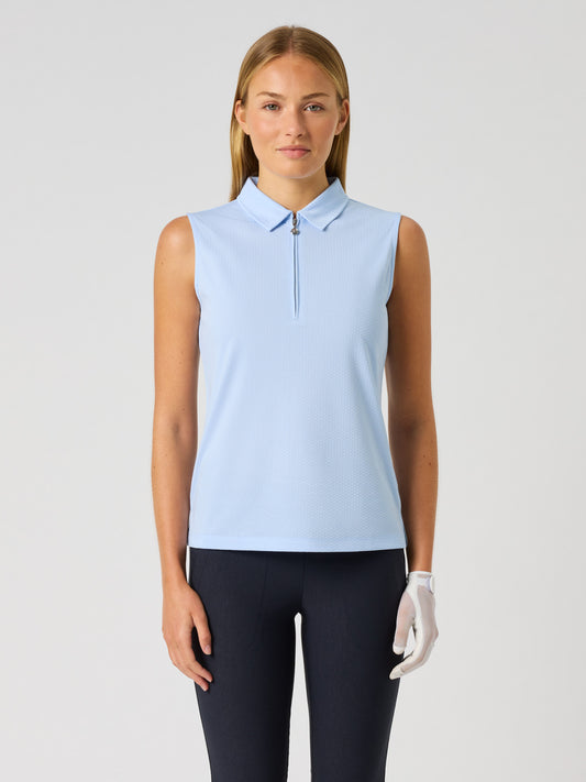 Peoria Sleeveless Top Light Blue