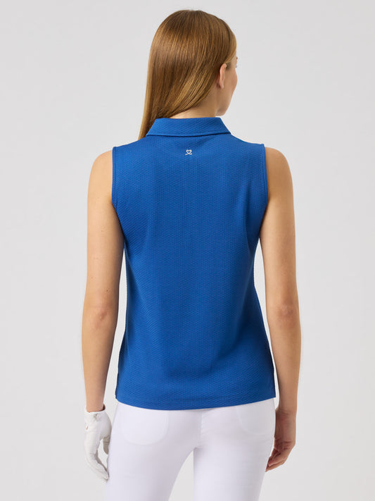 Peoria Sleeveless Top Mid Blue