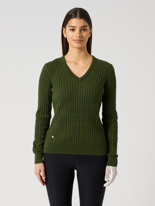MADELENE PULLOVER Khakora