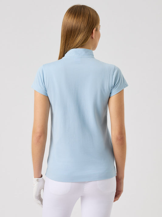 Kim Short-Sleeved Top Breezy Blue