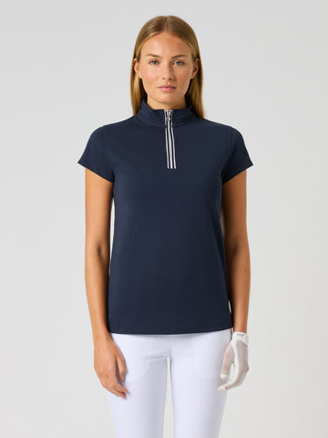 Kim Short-Sleeved Top Navy