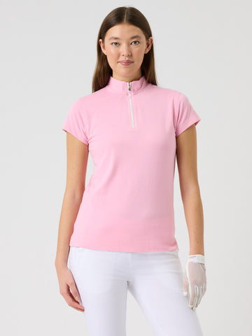 Kim Short-Sleeved Top Prism Pink