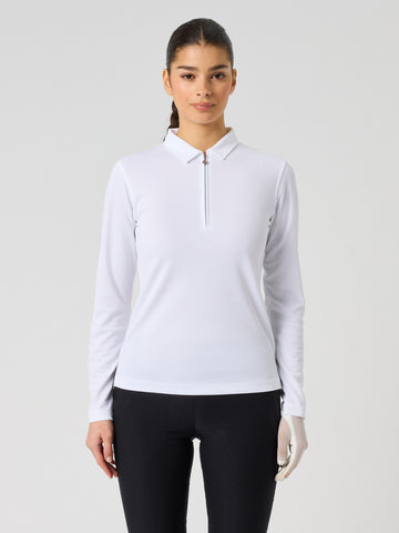 Peoria Long-sleeved top White