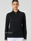 Peoria Top met lange mouwen Black