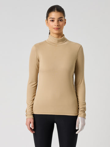 ANCONA LS ROLL NECK Bark
