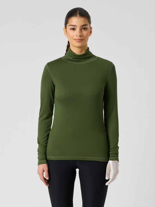 ANCONA LS ROLL NECK Khakora
