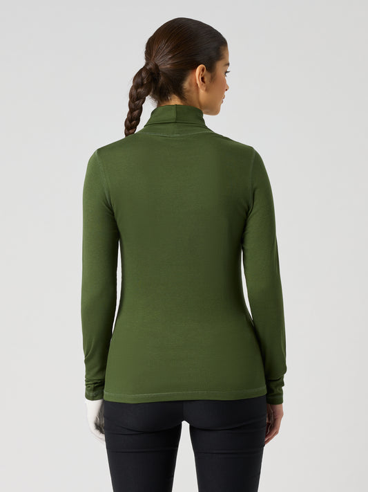 ANCONA LS ROLL NECK Khakora