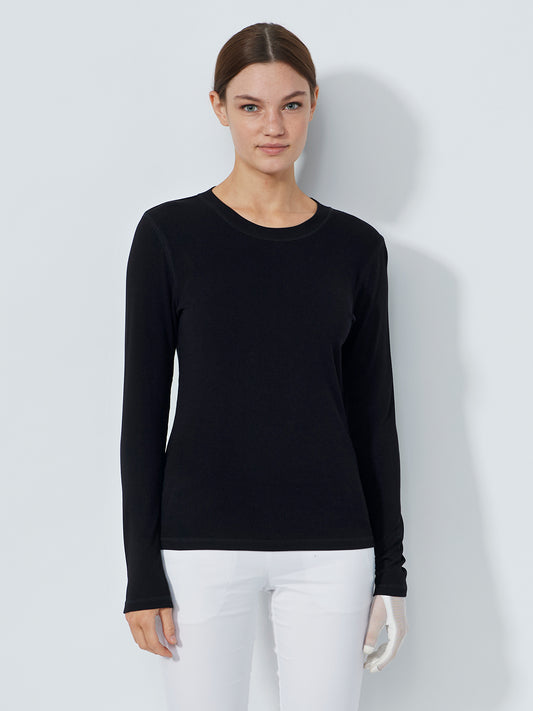 Ancona Long-Sleeved Top Black