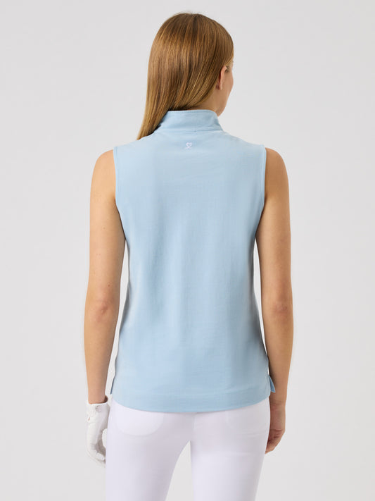 Kim Sleeveless Top Breezy Blue