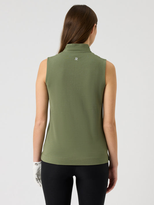 Kim Sleeveless Top Sage