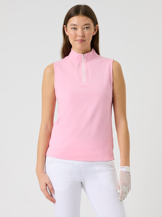 Kim Sleeveless Top Prism Pink