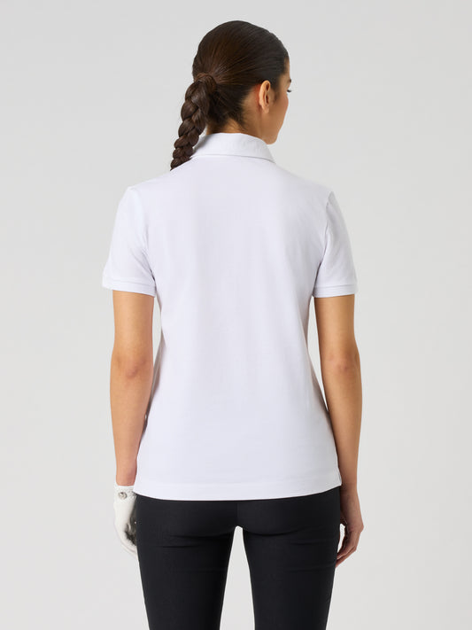 Fairway Short-Sleeved Top White