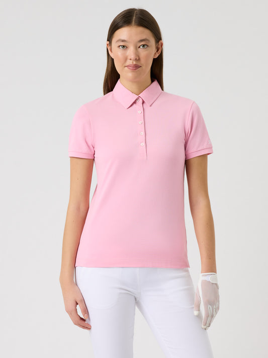 Fairway Short-Sleeved Top Prism Pink