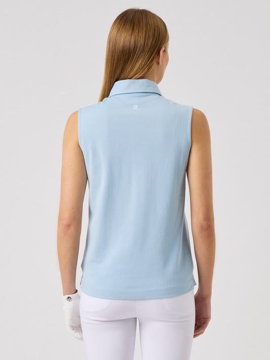 Fairway Sleeveless Top Breezy Blue