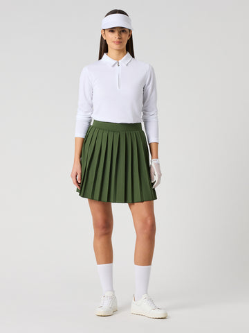 Pleated Skort 45 Cm Khakora