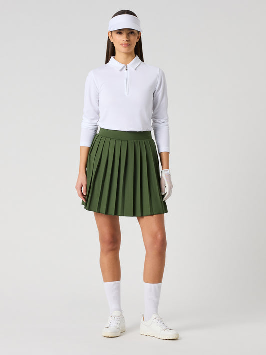 Pleated Skort 45 Cm Khakora