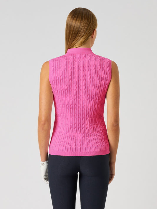 Madelene Sleeveless Top Radiant Pink