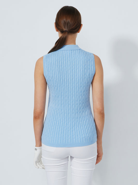 Madelene Sleeveless Top Blue heron