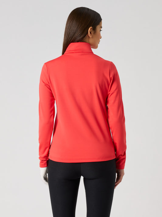CHOLET LS FULL ZIP Poppy red