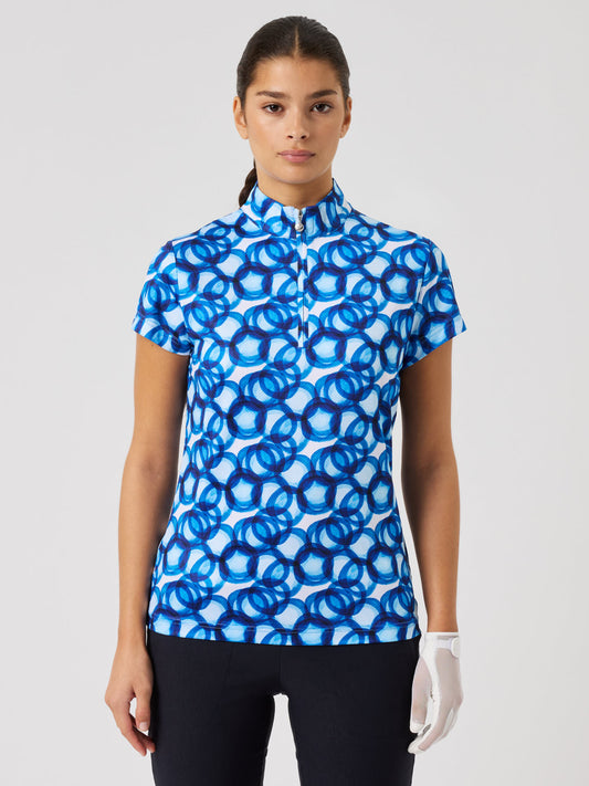 Air Cap-Sleeved Top Water Circle