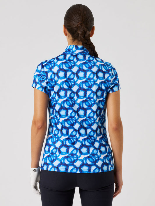Air Cap-Sleeved Top Water Circle