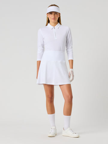 Shape Skort 45 Cm White