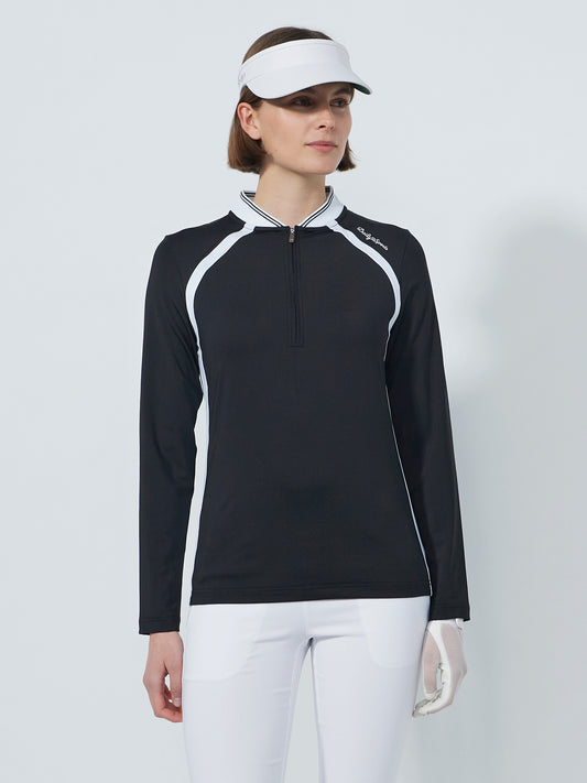 Sculpt Long-Sleeved Top Black