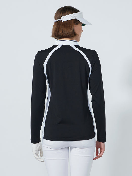 Sculpt Long-Sleeved Top Black