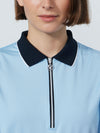 Cropped Kortärmad Tröja Breezy Blue