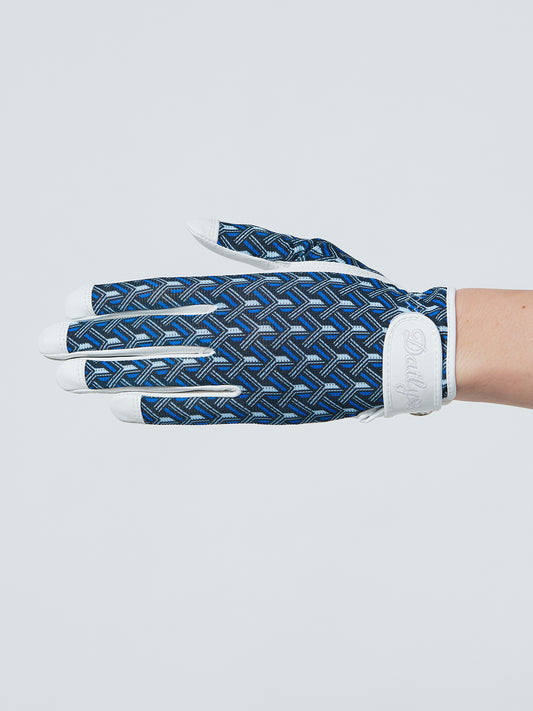 Print Sun Glove Twisted Geo