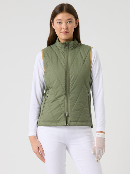 Flex Padded Vest Sage