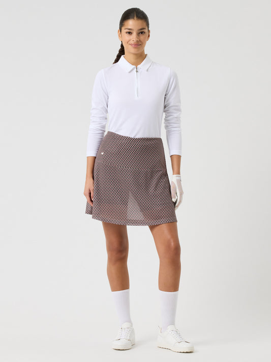 Breeze Skort 45 cm Abstract Wave