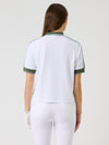 Cropped Golfpiké White