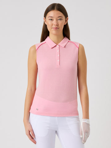 Fancy Sleeveless Top Prism Pink