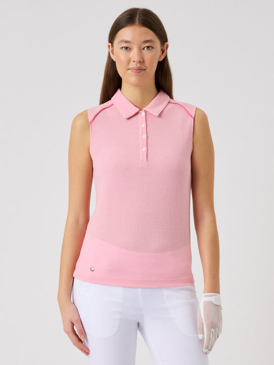 Fancy Sleeveless Top Prism Pink