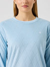 Terry Touch Sweatshirt Breezy Blue