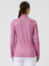 Sheermotion Top met lange mouwen Geometric Palm Tree