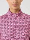 Sheermotion Top met lange mouwen Geometric Palm Tree