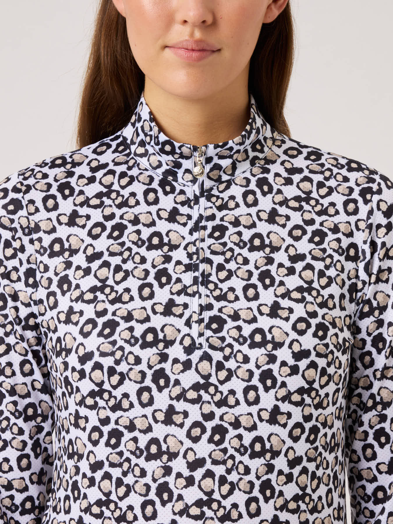 Sheermotion Long-Sleeved Top Leo Contrast – Daily Sports