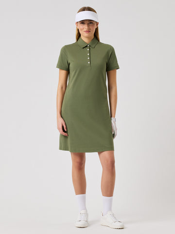 Fairway Short-Sleeved Dress 94 cm Sage