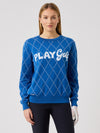 Play Pullover Mid Blue