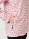 Faenza Print Regnjacka Geometric Wave