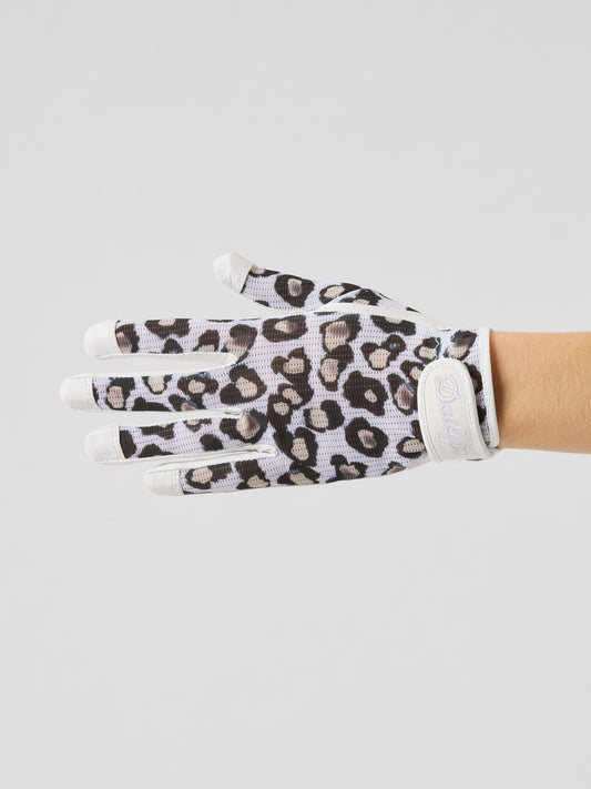 Print Sun Glove Leo Contrast