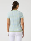 Knit Top met korte mouwen Muted Pistachio